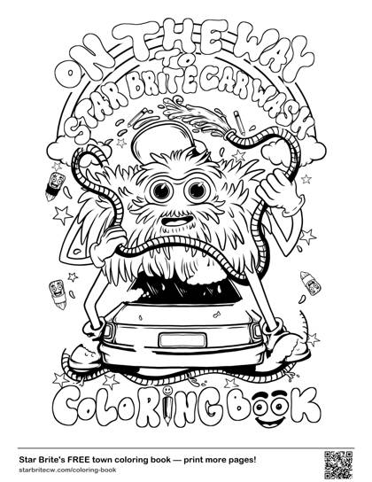 Color the cover coloring page