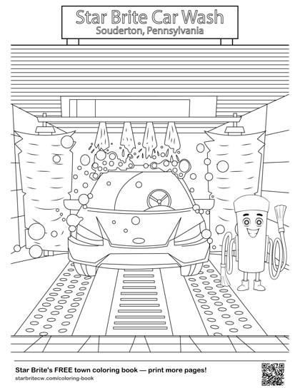 Inside the tunnel coloring page
