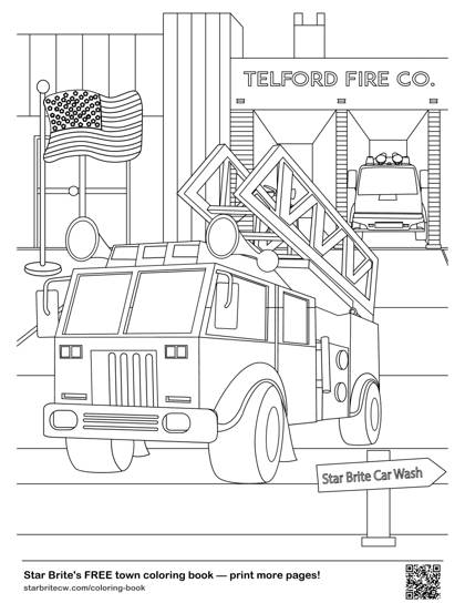 Telford Fire Co. coloring page