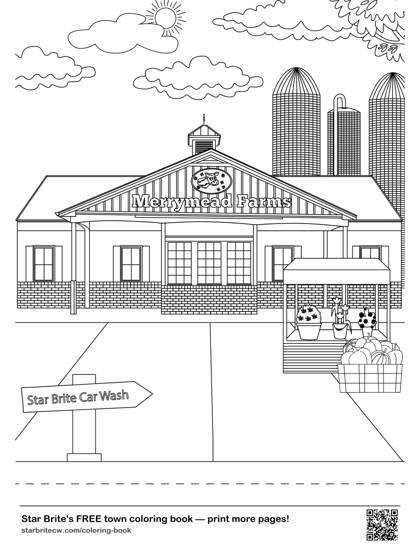 Merrymead Farm coloring page