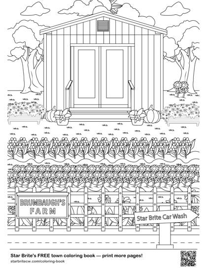 Brumbaugh's Farm coloring page