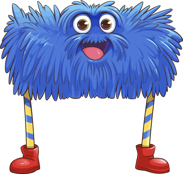 Big Blue, a Star Brite Car Wash character