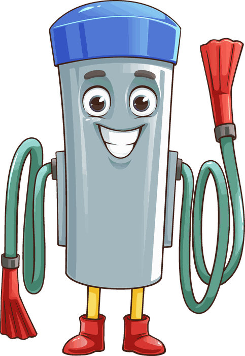 Gus the Vac, a Star Brite Car Wash character