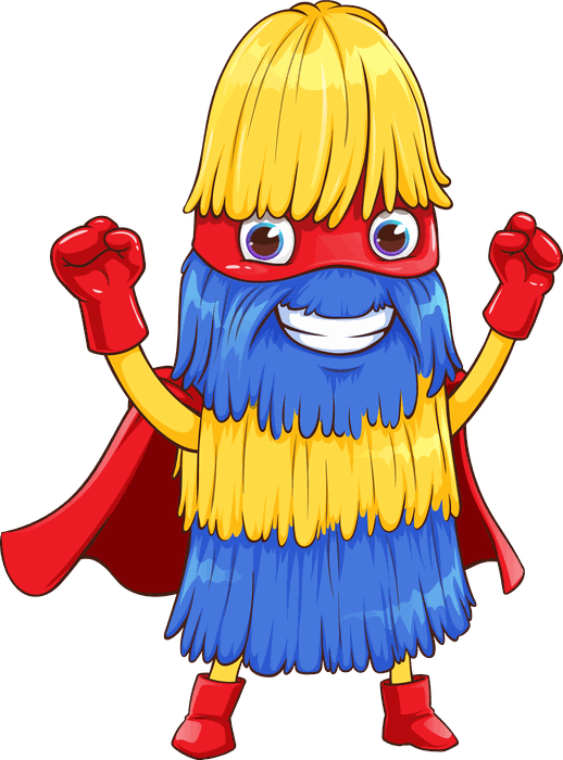 Wally the Wrap, a Star Brite Car Wash character